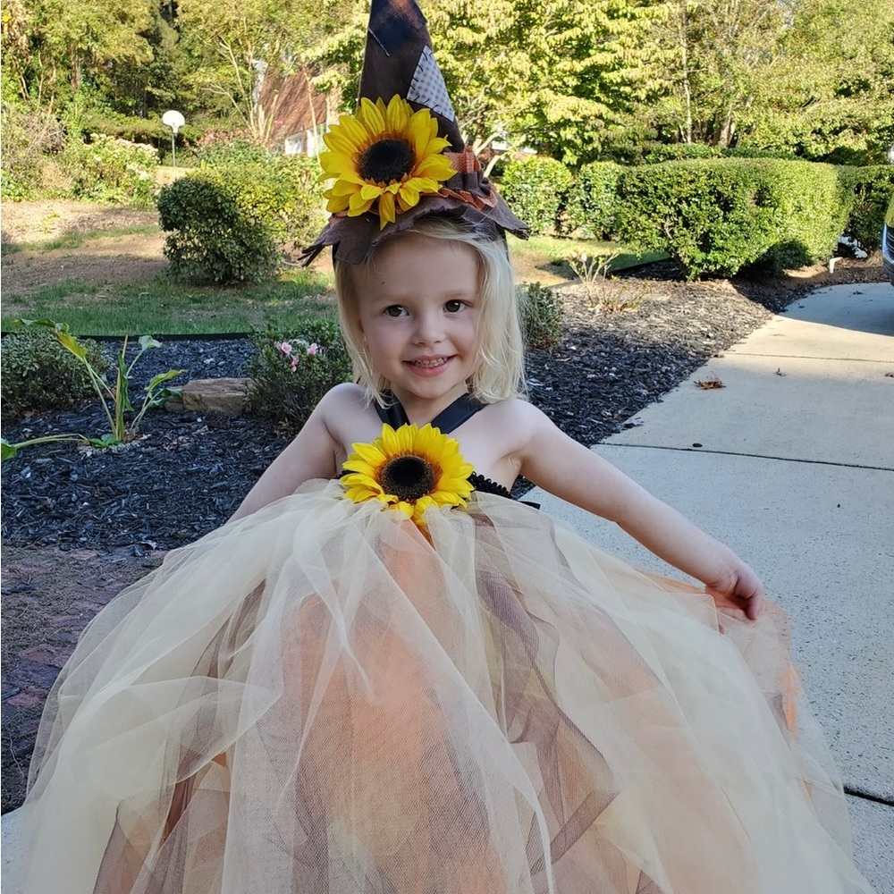 Toddler Sunflower Tutu dress